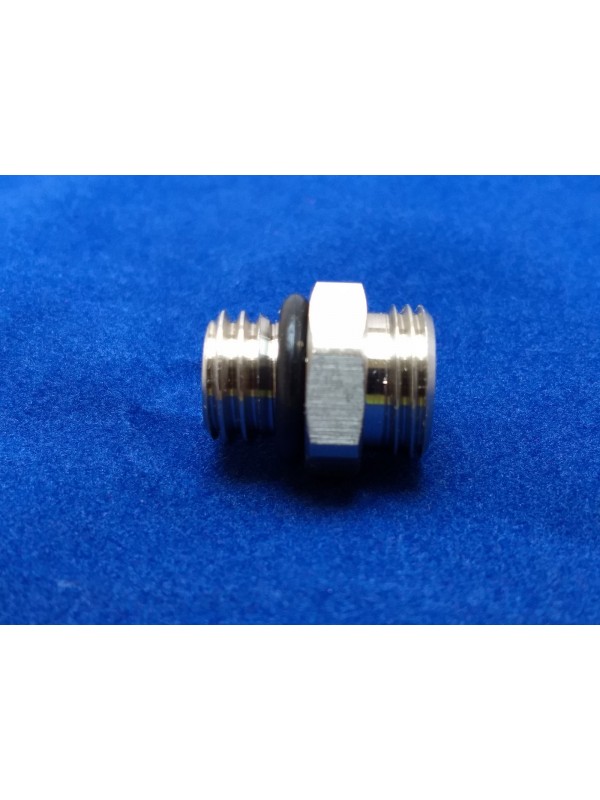 Adapter M16 inwendig naar M14 uitwendig (tbv minivuller)