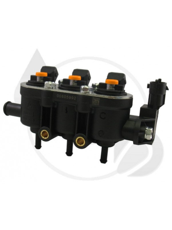 injectorrail med 3 cilinder plus map