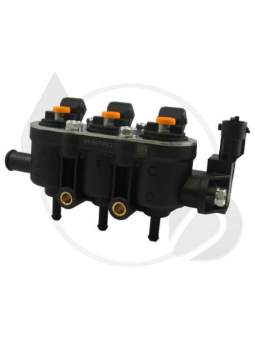 injectorrail med 3 cilinder plus map