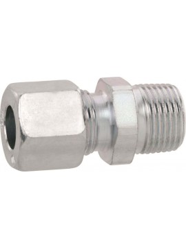 Rechte koppeling 8mm x 1/8 Buiten