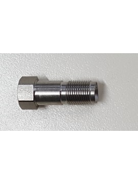Knelnippel CNG M12x1  6mm RVS L36