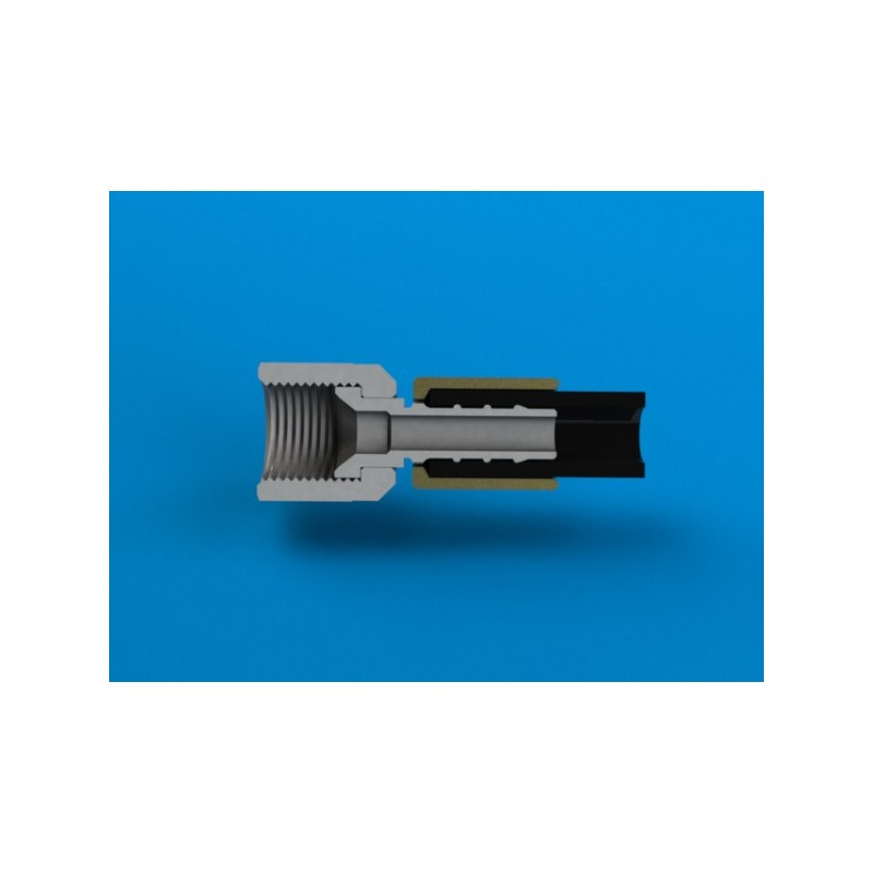 koppelstuk flexibele vulslang, FNF-I XD6 recht