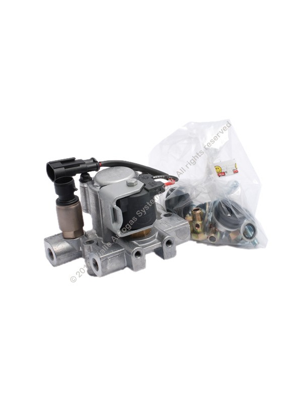 Vialle coupling block with mounting set LPe7