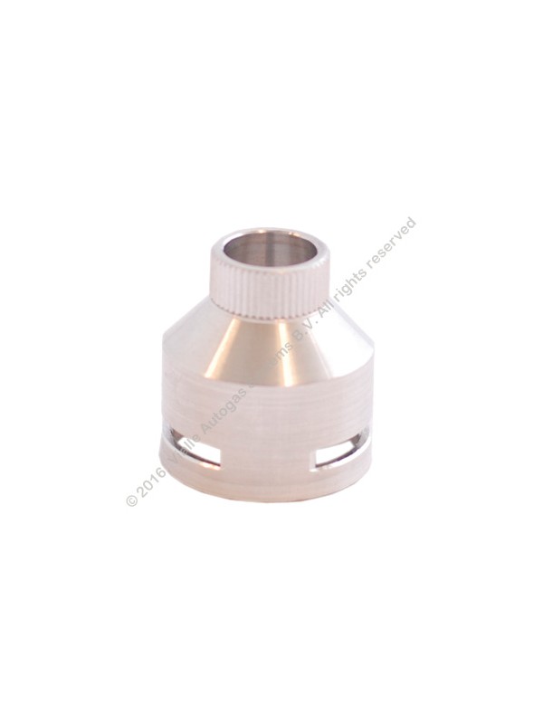 Vialle adapter adhesive