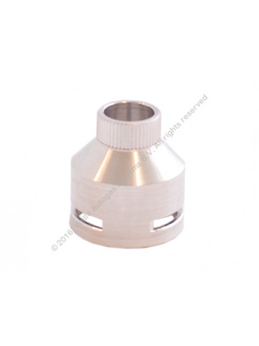 Vialle adapter adhesive