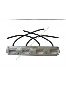 Vialle intermediate plate assembly world engine 2.0/2.4i 16V